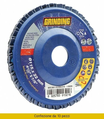 DISCO LAMELLARE 115 GR. 60 ZIRCONIO GRINDIG