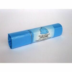 BUSTA SPAZZATURA 70X110 AZZURRO