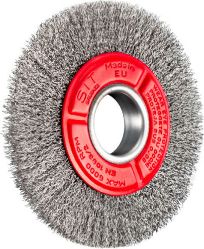 SPAZZOLA CIRC. 100X20X FORO 20