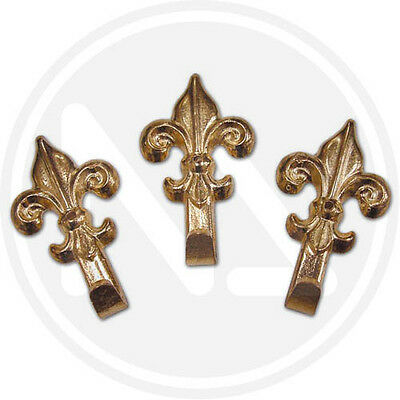 GANCIO QUADRI GIGLIO BRONZO GRANDE CONF. 3 PZ